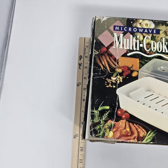 Microwave multi-cooker Pre-Owned, Open Box, Barely Used, Excellent Condition - Picture 15 of 16